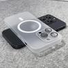 Ультратонкий Матовый Жесткий PC Чехол-Защита Линзы Для iPhone 17 16 15 14 13 12 Pro Max Для Magsafe Магнитная Беспроводная Зарядка Чехол
