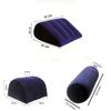 Triangle Cylinder Wedge Silicone Pillow PVC Flocking Inflatable Pillow New Triangle Pad  Home