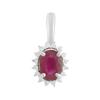 Серебряная подвеска с рубином 1.286ct (2187844)