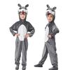 Halloween Big Bad Wolf Cosplay Costume Children's Male and Female Animal Onesie Costume