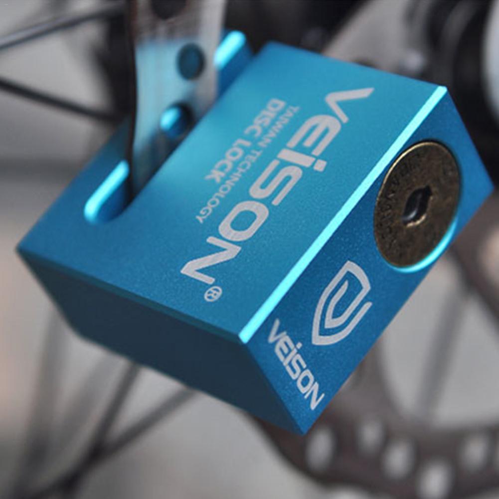 Новый Высококачественный Универсальный Мотоциклетный Замок Интеллектуальное Управление Сигнализация Замок Дискового Тормоза Электрический Горный Велосипед Замок Дискового Тормоза