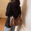 Retro Style Texture Tote Bag Women's Large Capacity 2025 New Simple Niche Shoulder Bag Fashion Trend Messenger Bag