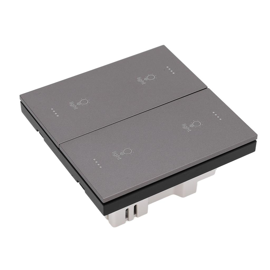 Умный выключатель света WiFi беспроводной голосовой таймер управления переключатель 4 открытых управления Количество интеллектуальный