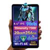 Игровой планшет BNCF Android MTK Dimensity FHD IPS 1920x1200 90 Гц, высокая частота обновления, 4G, 6050 мАч, 8-дюймовый 15, 7300, 8-ядерный процессор, 20 ГБ + 256 ГБ + расширение до 1 ТБ,