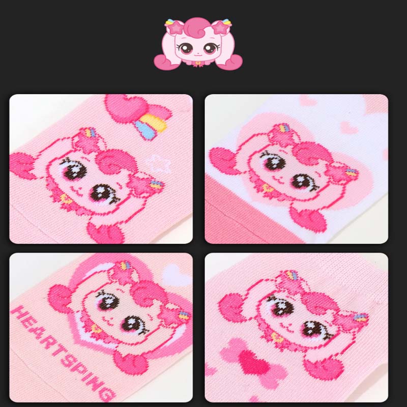 (4Pairs)Детские носки Catch Teenieping Hachu Ping – комплект из 4 пар, сделано в Корее