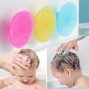 Baby Silicone Soft Brush for Hair Washing Bath Head Massage Brushes Scalp Comb Kids Newborn Bath Wipe Washing Hair Tools