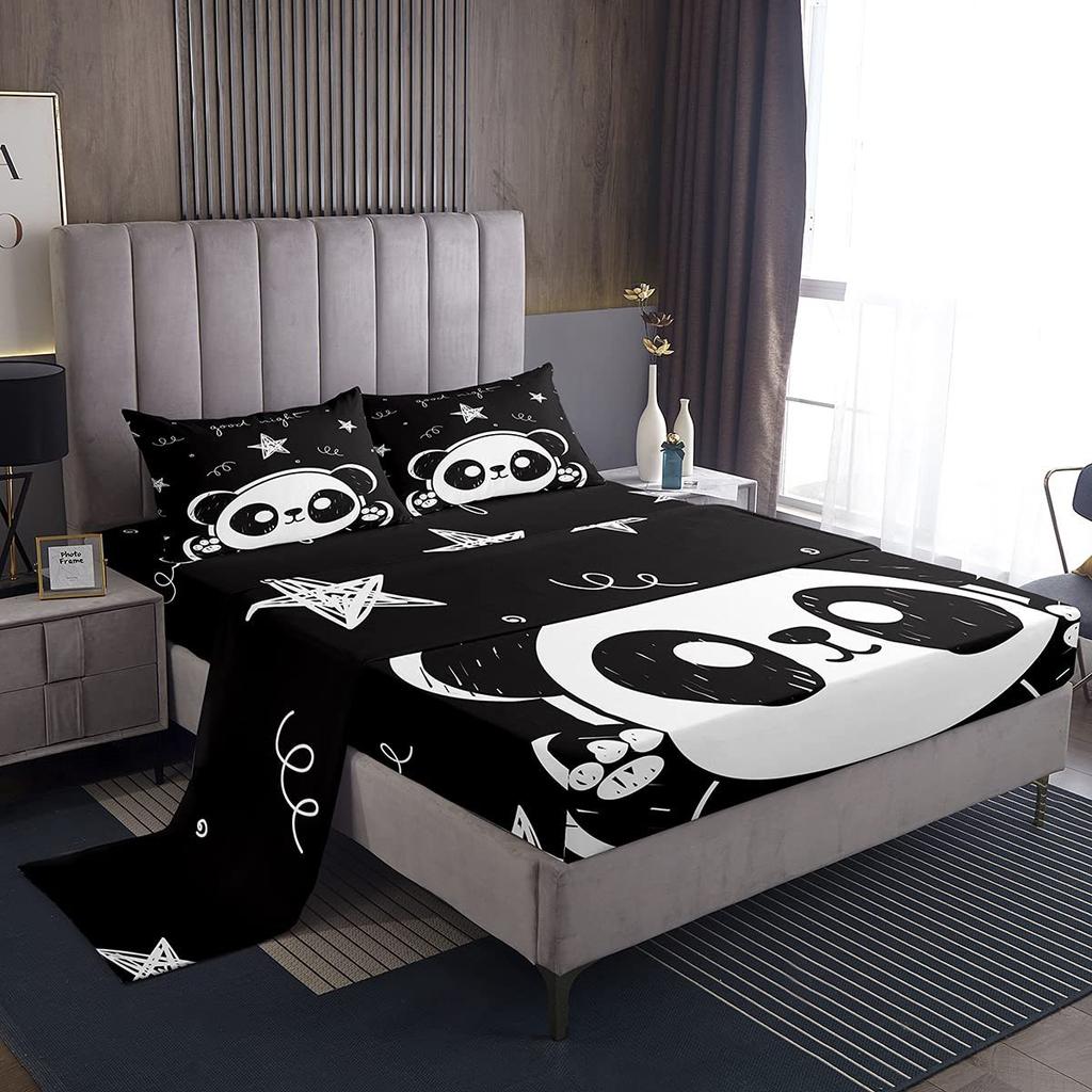 Спорт Бейсбол Узор Простынь Четырехпредметный Постельный Комплект Спальня Комната Общежитие Постельные Принадлежности Декорация