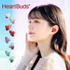 Беспроводные наушники Bluetooth наушники Heart Buds Женская мода розовые TWS гарнитура игровые студенческие наушники для девочек