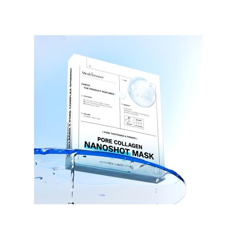 Маска MEDIANSWER Pore Collagen Nanoshot 37 г*5 шт.