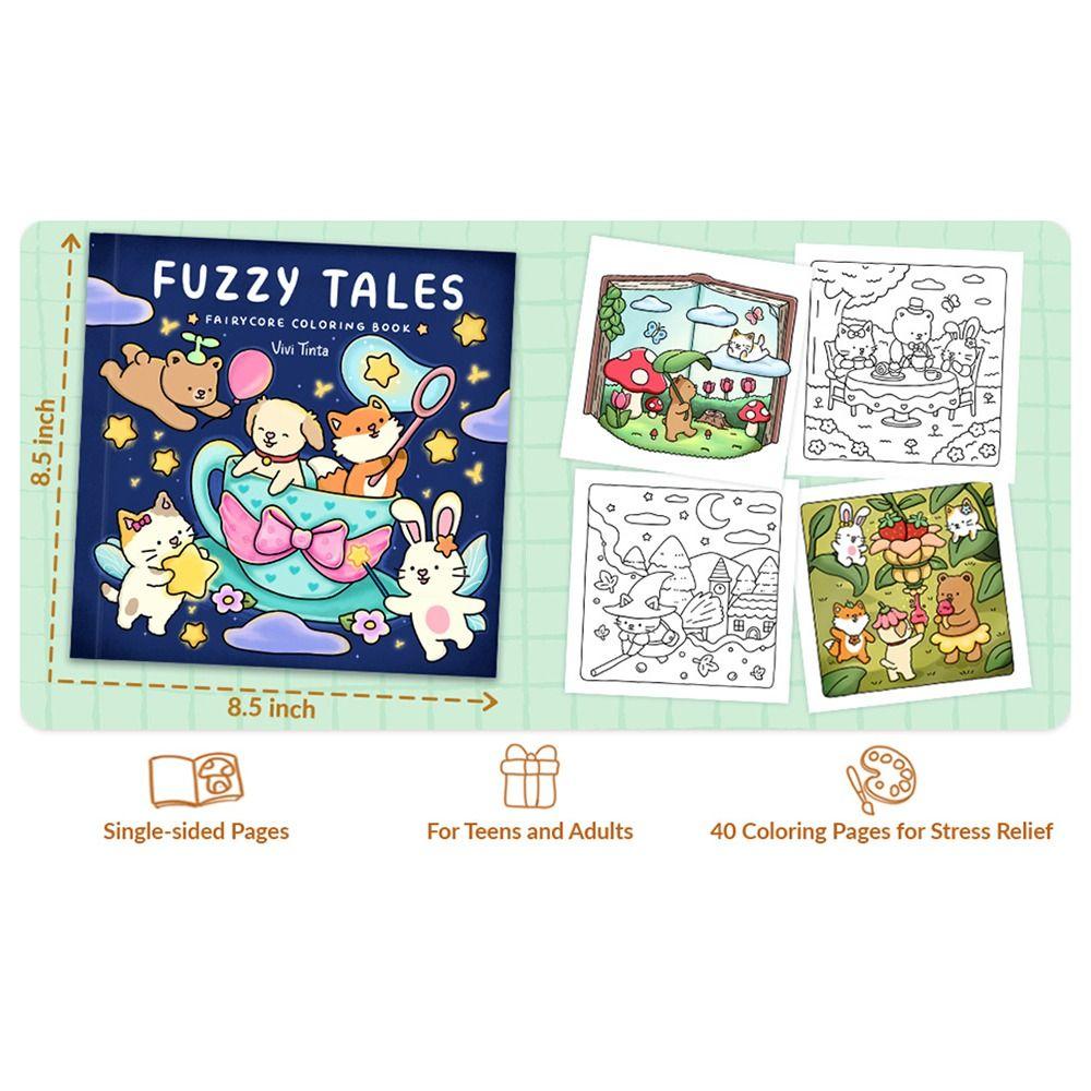 Книжка-раскраска для снятия стресса Моменты для девочек Дудлы Книга Книга для граффити для взрослых и подростков