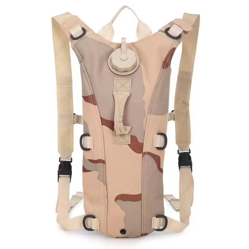 3L Hydration Bladder Backpack Hiking Cycling Travel Outdoor Tactical Use Lightweight Expandable Nylon Daypack