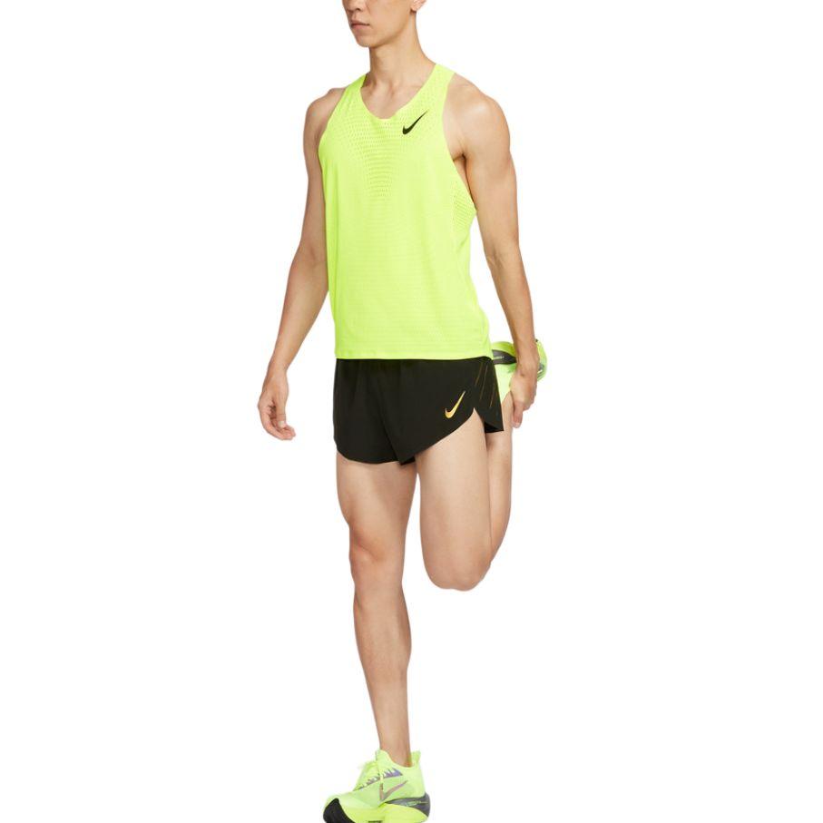 Nike Мужская беговая майка Dri-FIT ADV AeroSwift Белый Мультиколор FN4232-702