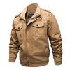 Autumn And Winter Men's Military Fan Cotton Jacket Padded Workwear Large Size Coat Men's Clothing