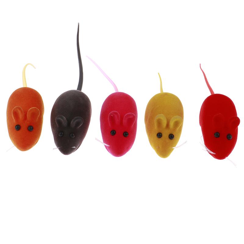 1 шт. маленькая игрушка для кошек-мышек реалистичные звуковые игрушки для домашних животных мыши для кошек игрушки-мышки