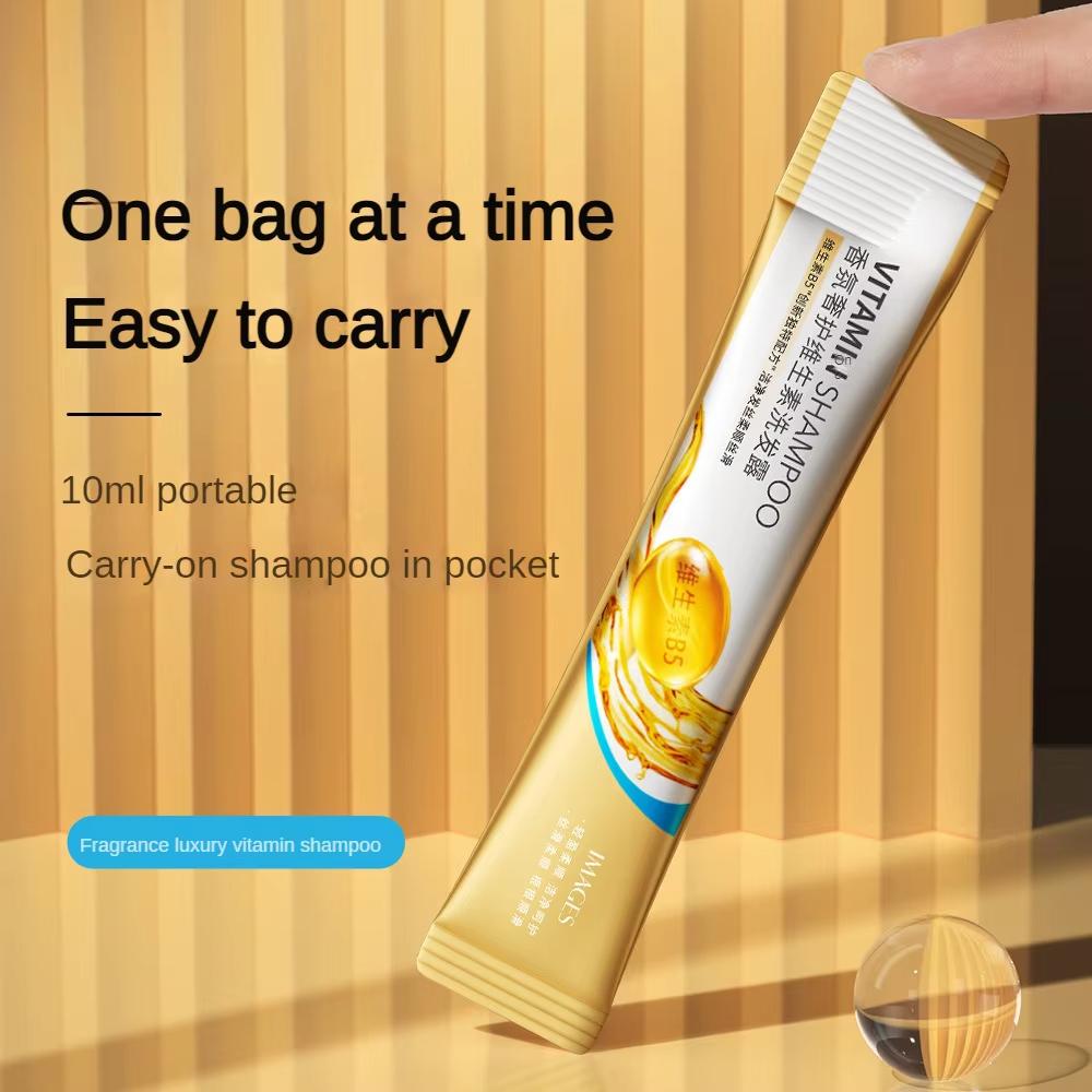 Освежающий шампунь индивидуальная упаковка гладкие волосы роскошный уход контроль жирности здоровье и красота цветочный и фруктовый