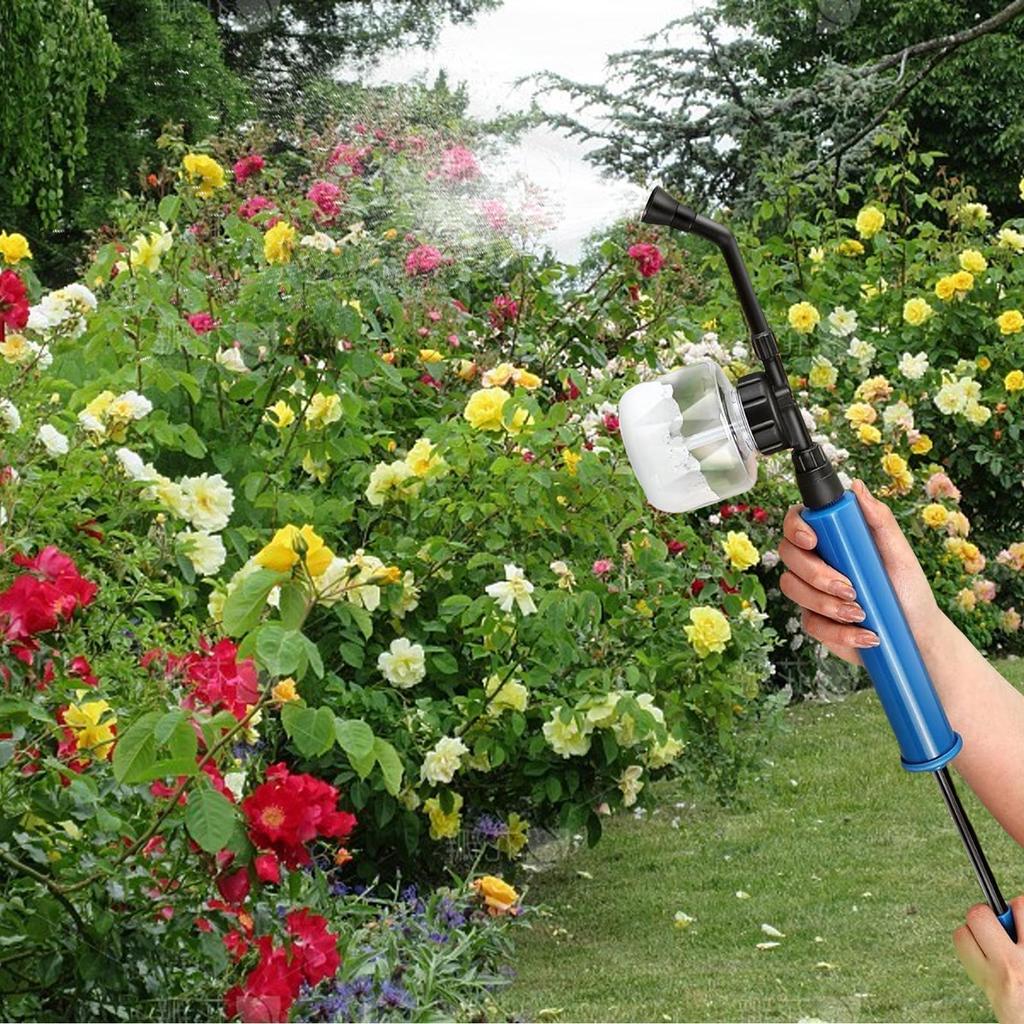 Garden Powder Dispenser Lightweight Gardens Powder Duster Sprayer Multi-Functional Diatomaceous Earth Sprayer Gardening