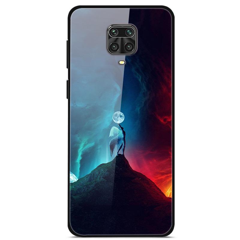 Закаленное Стекло Чехол Для Xiaomi Redmi Note 9S Чехол Мягкий Бампер Жесткий Стеклянный Чехол Для Xiaomi Redmi Note 9 S 9S Pro Max Чехол Для Телефона