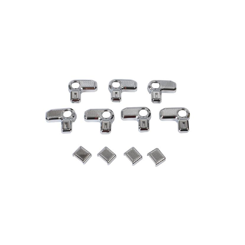 13 шт., переключатель для сноса верхней части автомобиля, украшение на ручку крыши, наклейки для Ford Bronco Sport 2022 2023, интерьер