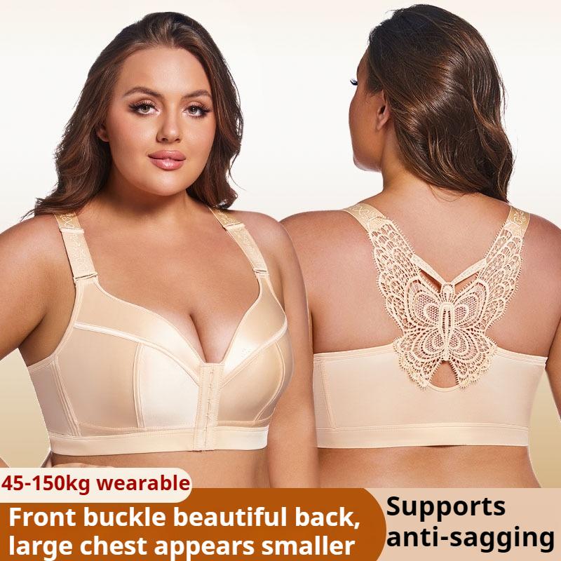 Wire-free Bra for Women Slimming Down Breasts and Reducing Side Breasts Thin Adjustable Push-up Bra Anti-sagging Bra