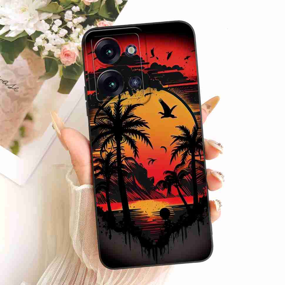 For itel P40+ P683L 6.8" Case Simple Style Printing Silicone Back Cover Coque For ITEL P40 Plus P683L 6.8" Phone Cases Bumper