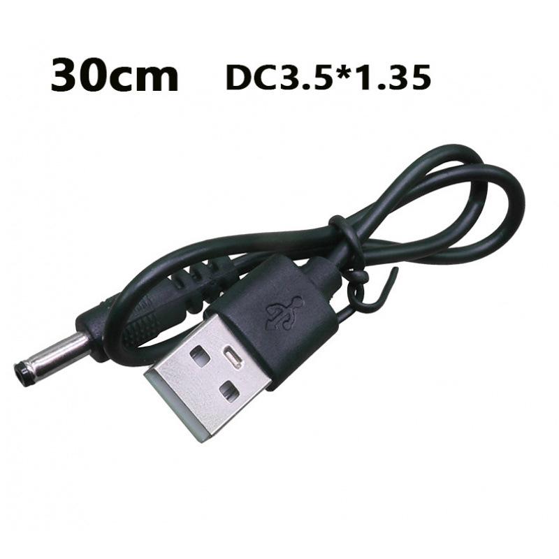 Двухжильный медный шнур питания USB на DC 3,5*1,35 мм для мобильных устройств, микрофонов и аудиоустройств