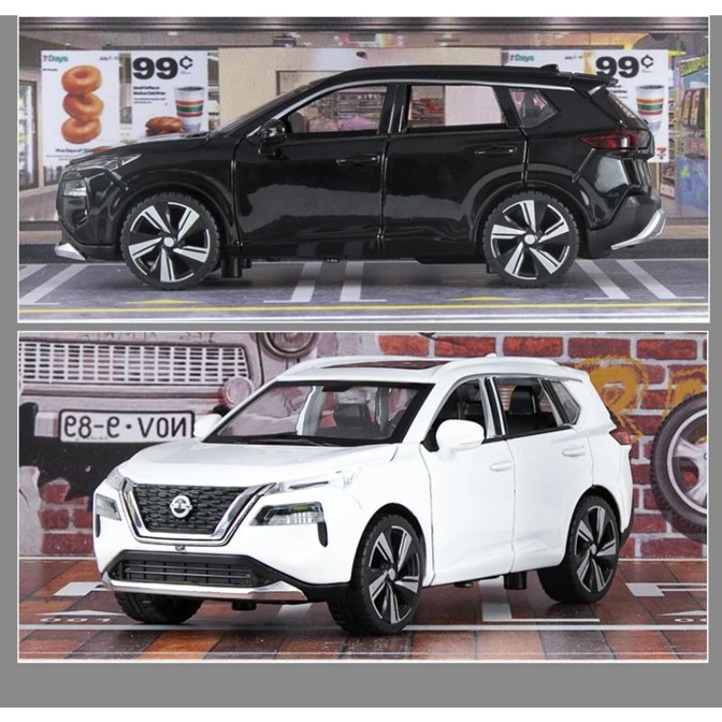 1/32 Nissan X-TRAIL SUV Модель автомобиля из литого металла Внедорожники Модель автомобиля Звук и свет Моделирование Детские игрушки Подарки