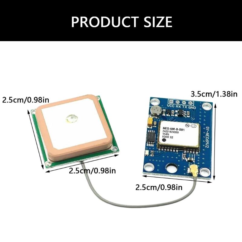 Компактный Навигационный Модуль Управления Полетом NEO6M/NEO7M/NEO8M с Поддержкой Входа 3В 5В Для Дронов Робототехники Хранение EEPROM
