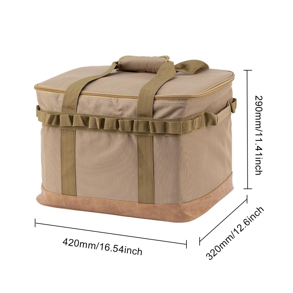 Camping Storage Bag Camping Cookware Organizer Large Capacity Cooker Storage Bag Multifunction for Camping Picnic
