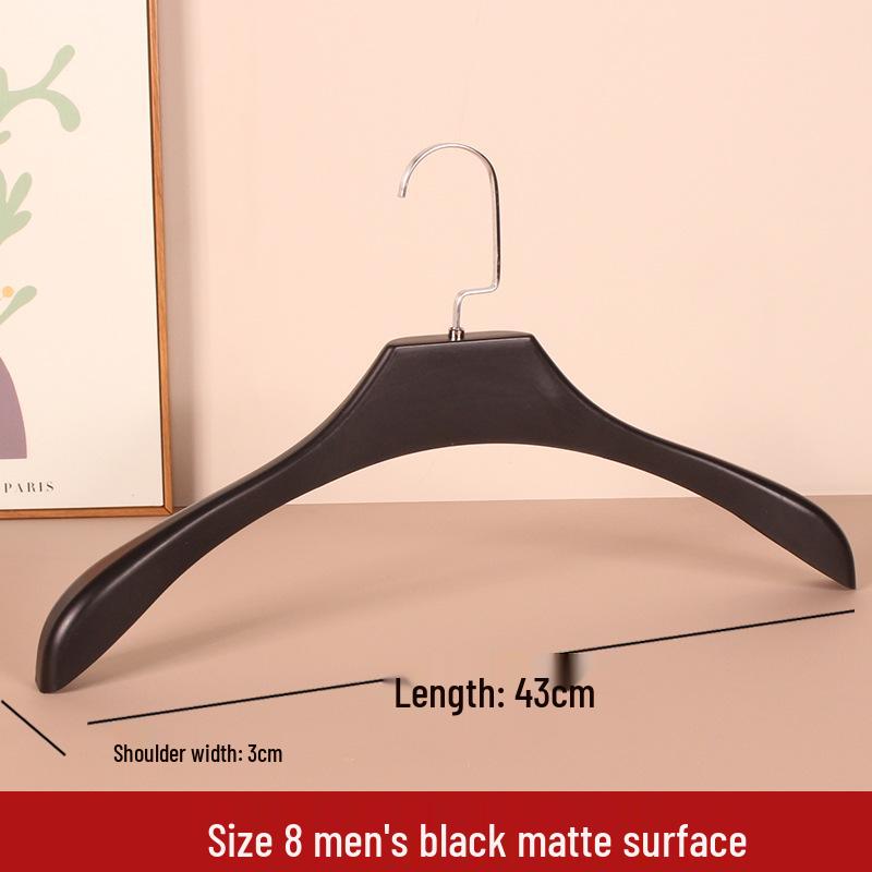 Non-Slip, Mark-Free Plastic Hangers for Home & Store Use - Ideal for Clothes Storage