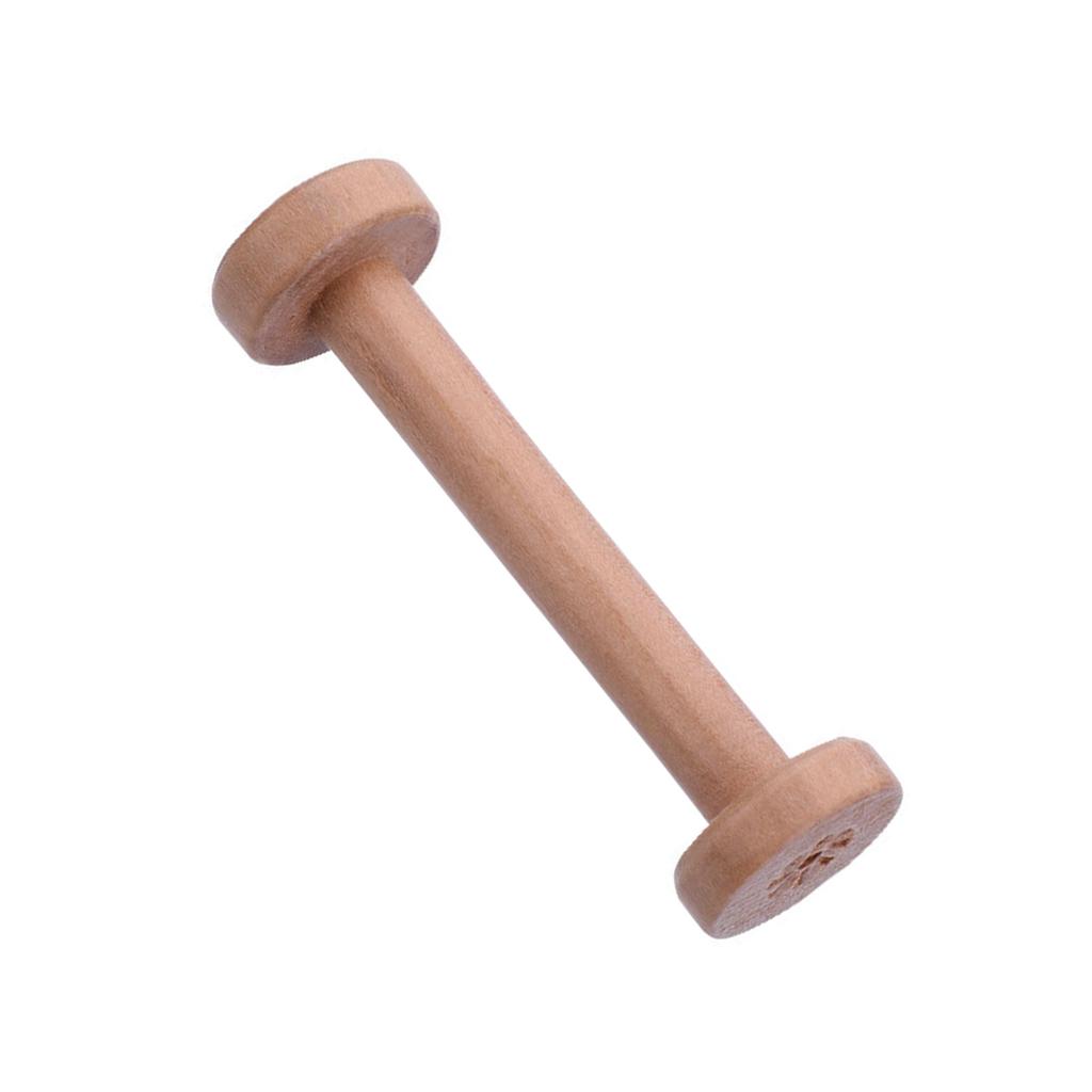 Деревянные пустые катушки Деревянные шпульки Держатель для лент для швейных ниток Пустые катушки для ниток Швейные принадлежности для рукоделия Вышивка