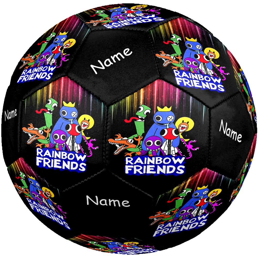 Custom Name Rainbow Friends Theme Size 5 Soccer Ball, Suitable for Both Indoor and Outdoor Matches, a Gift Suitable for Everyone.
