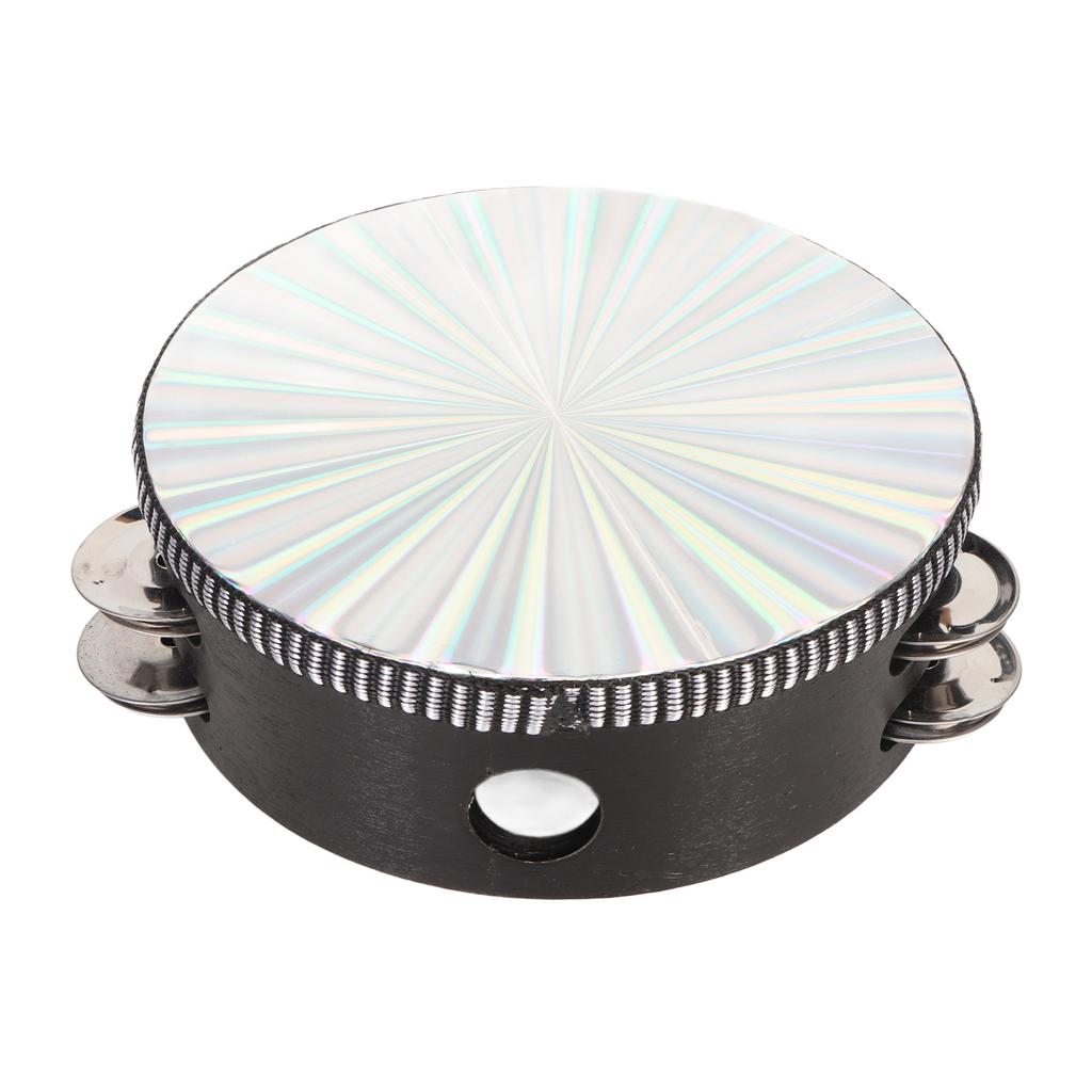 6-дюймовые тамбурины двухрядные мелодичные полированные отражающие барабаны ручной барабан для концертов KTV Par