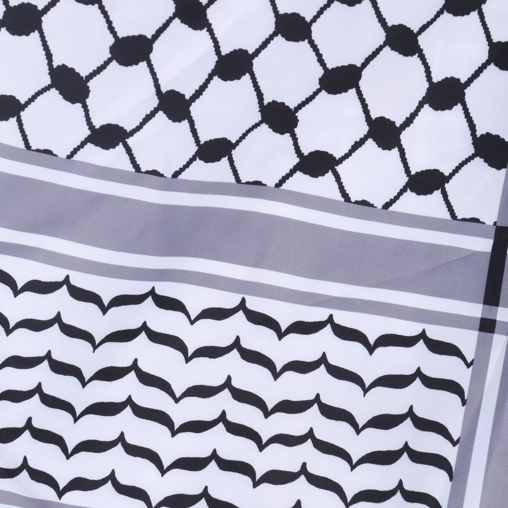 Breathable Shemagh Tacticals Desert Scarf Wrap Winter Shawl Neck Warmer Cover Head Wrap Windproof Tassels Scarf