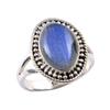 Natural Labradorite Gemstone 925 Solid Sterling Silver Jewelry Ring S.6.5 U6j46