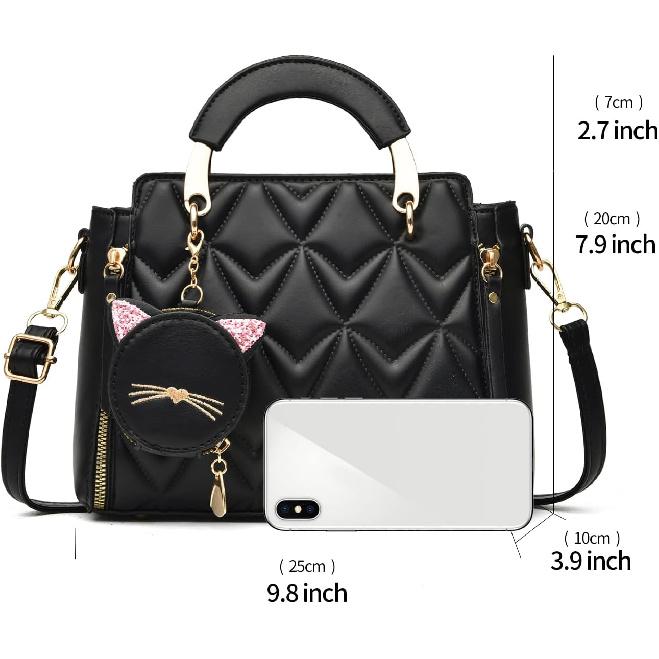 Xiaoyu Fashion Purses and Handbags for Women Ladies Crossbody Bags Top Handle Satchel Shoulder Bags Small Totes