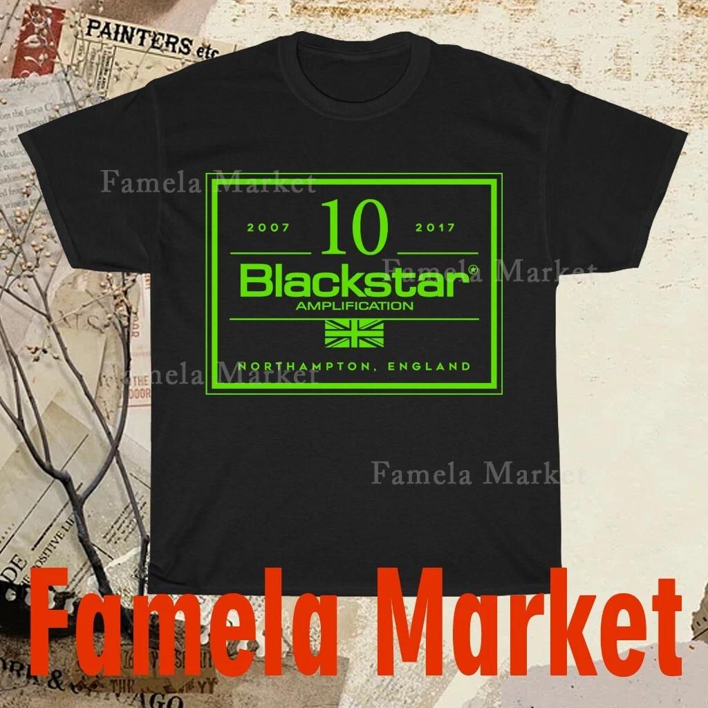 Футболка с логотипом Blackstar Смешная Американский размер от S до 5XL Футболка