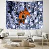 Bear And Blue Critter Adventure Tapestry Hanging for Bedroom,Livingroom, Playroom,Decor Art Room Wall Tapestry Holiday and Birthday Gifts
