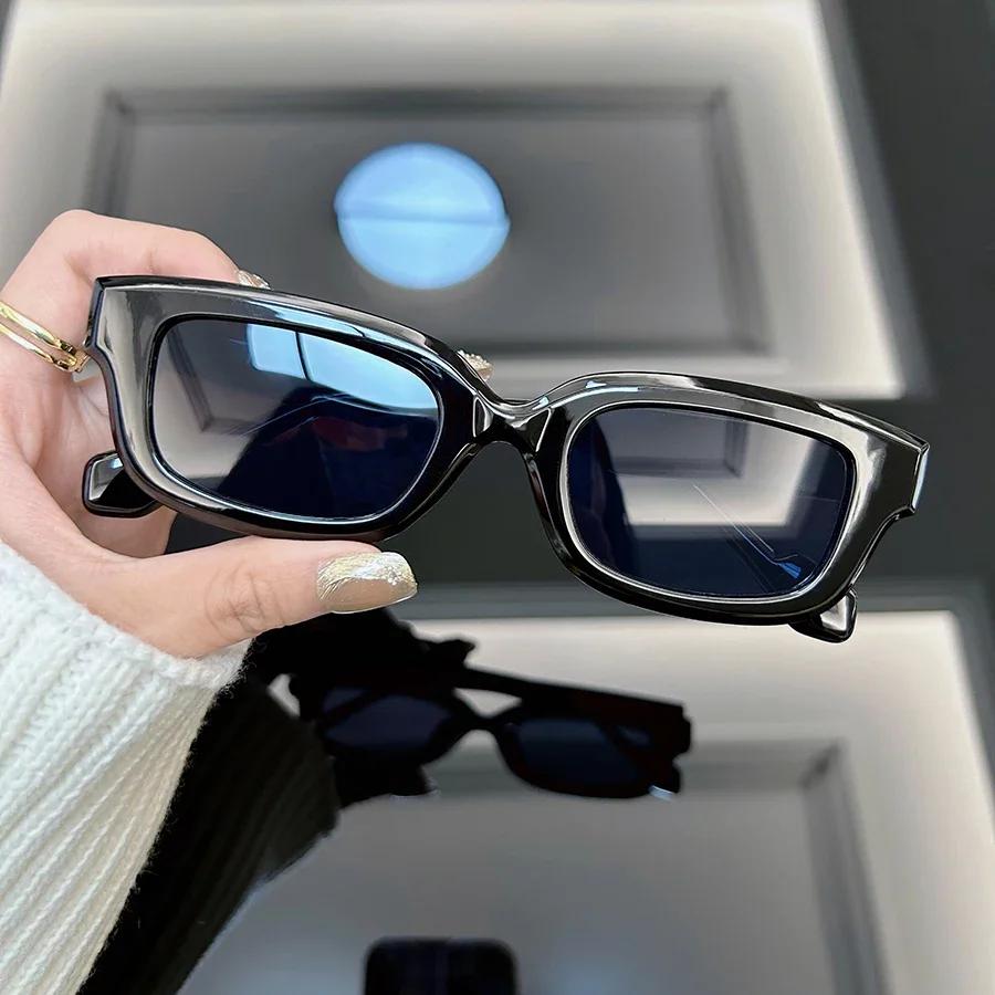Квадратные Модные Солнцезащитные Очки Женские Мужские Дизайнерские Брендовые Винтажные Прямоугольная Оправа Солнцезащитные Очки Женские Мужские Зеркальные