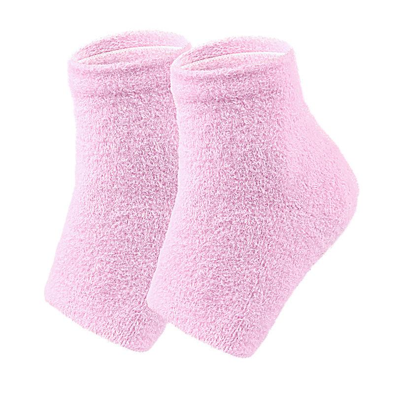 Перьевая пряжа Гелевые носки для пятки Гелевые перчатки для рук и ног с сенсорным экраном Растительные полные носки Перчатки с пятью пальцами