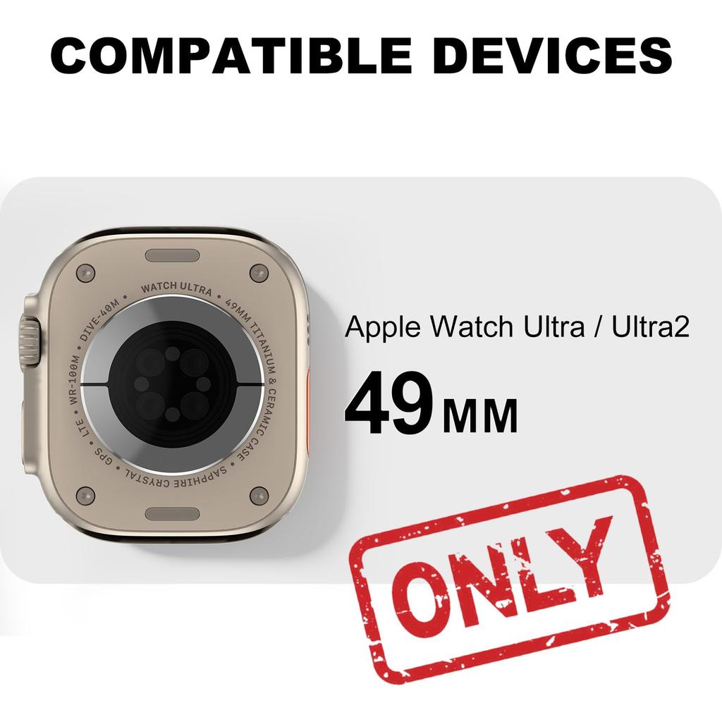 Чехол+Ремешок для Apple Watch Ultra 3 2 49мм Ремешок Аксессуары Спортивный Силиконовый Браслет+Металлический Защитный Бампер Чехол для iWatch 49мм