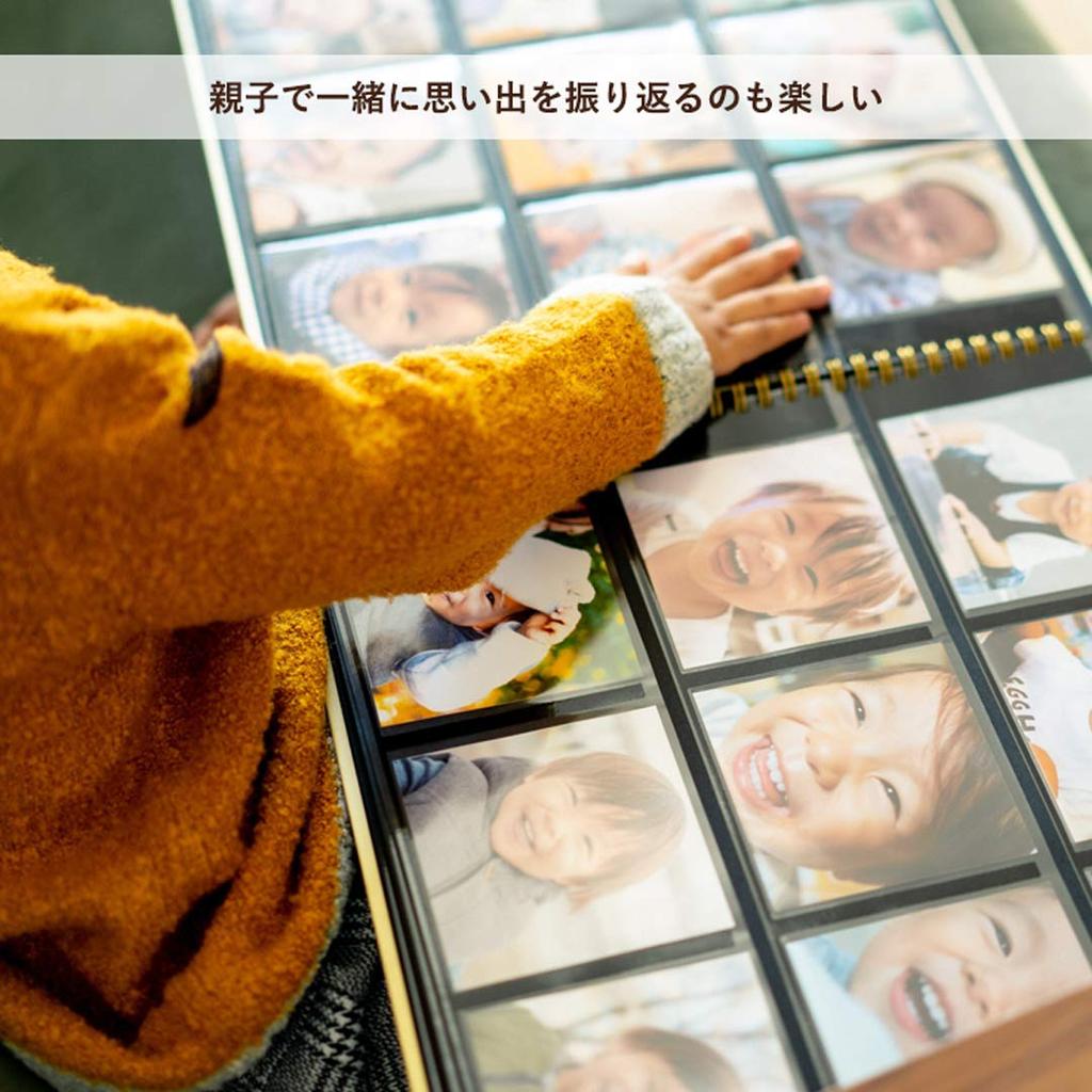 Square Pocket 9 Holds 378 Large Handmade Z&K Album, Pockets, Photos, Capacity, (Mint)