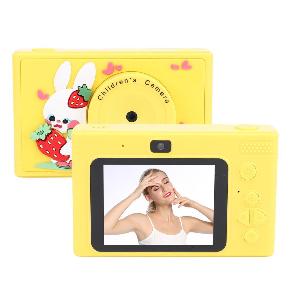 Digital Camera 2.4in Screen Dual Lens 48MP HD Photo 1080P Video Multi Filters Games MP3 Rechargeable Kids Camera