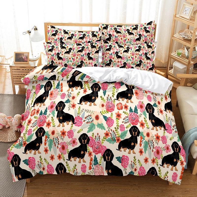 Комплект постельного белья с изображением лесных животных, комплект постельного белья с изображением животных, модный комплект постельного белья для детской спальни, комплект постельного белья с изображением мультфильмов