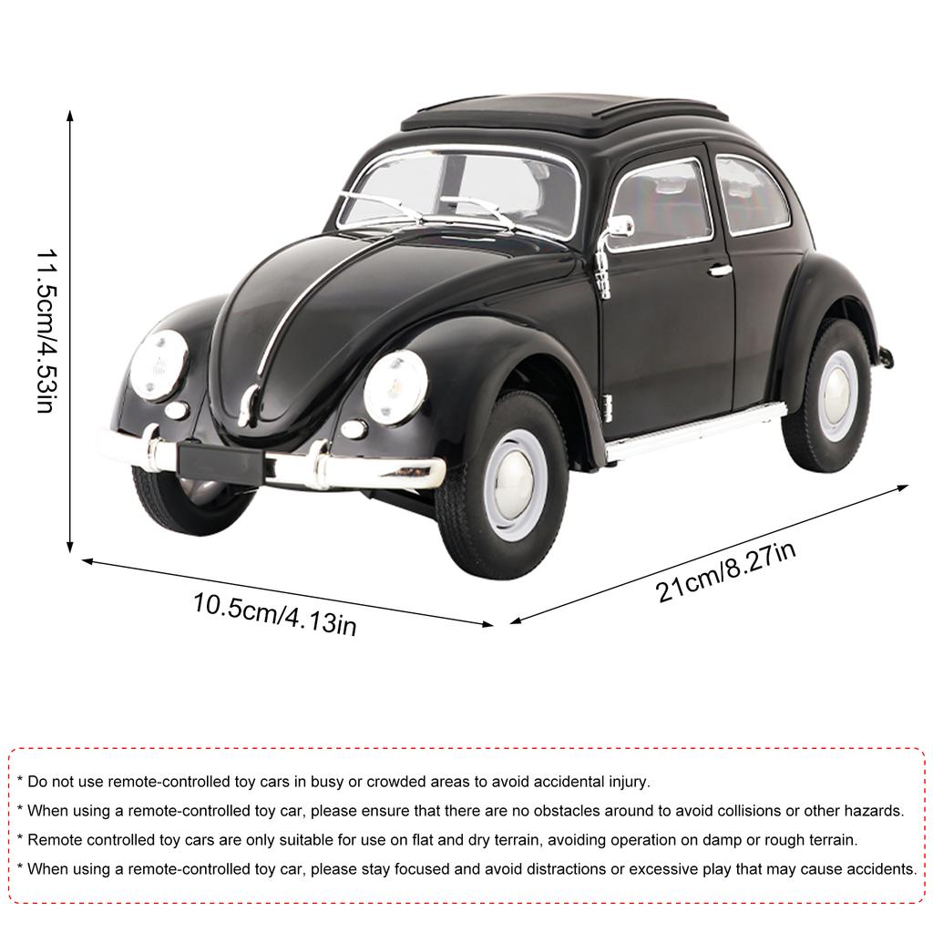 1:16 2,4 ГГц радиоуправляемых машинок 4CH полномасштабная игрушечная машинка задний привод светодиодный дальний свет 1950 модели