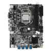 Материнская плата для майнинга BTC B75 LGA11558 * PCIE to USB3. 0, поддерживает 8 видеокарт gpu ddr3 dimm ram eth биткоин эфириум майнер риг
