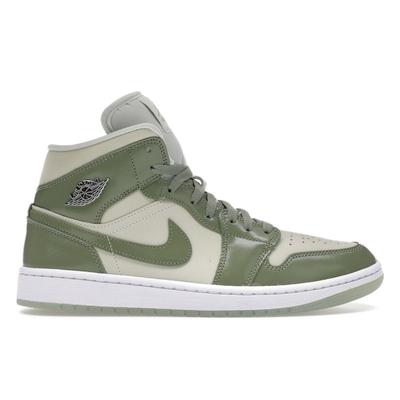 Кроссовки женские Air 1 Mid SE Sea Glass Green Oil-Green Metallic-Silver HF4079-003
