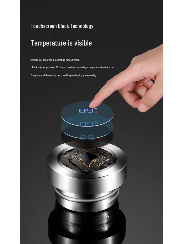 Мужская термокружка из нержавеющей стали 316 большой вместимости для путешествий на открытом воздухе с разделением чая и воды, с логотипом на заказ