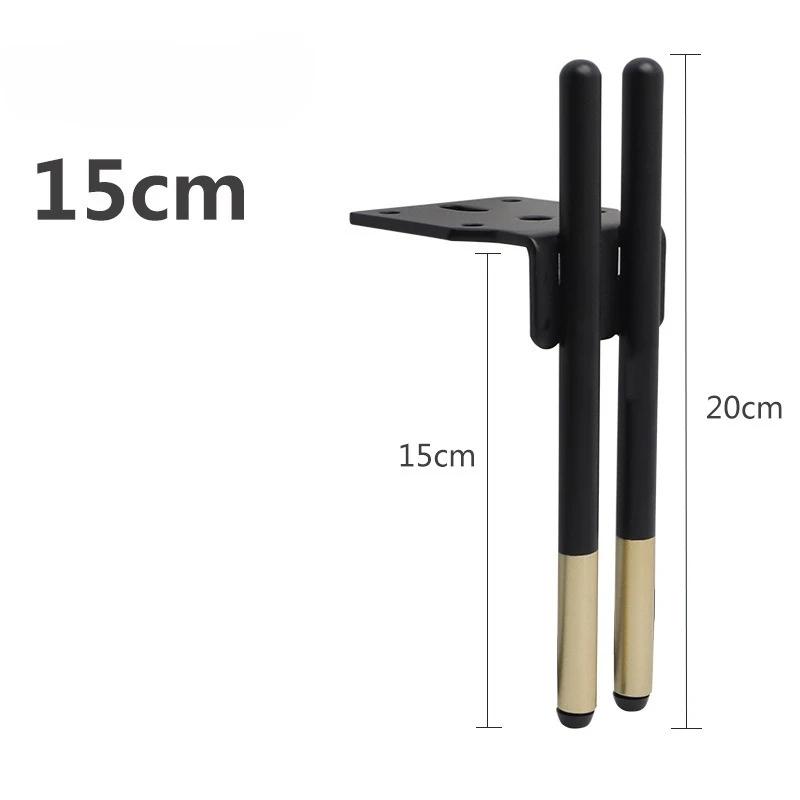 4 шт. 13/15/18 см Металлические регулируемые ножки для мебели Ножки для дивана, ТВ-тумбы, шкафа в ванной, ножка-опора для кровати, домашняя сменная фурнитура