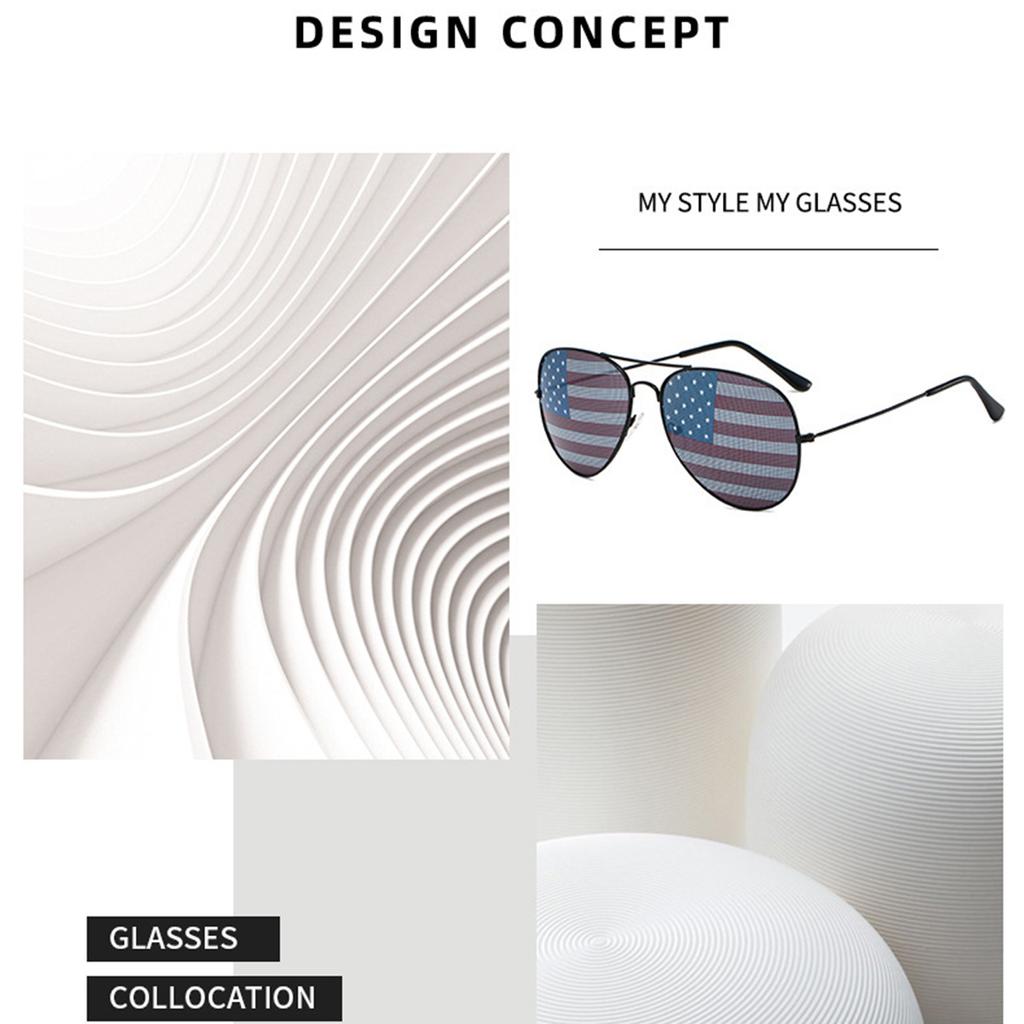 Новые солнцезащитные очки Spot Flag, классические солнцезащитные очки для европейской и американской танцевальной вечеринки