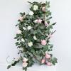 Simulation Of Fake Peony Vines, Living Room Ceiling Winding Blocking Decorative Plastic Vines Artificial Green Plants